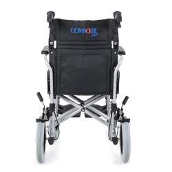 Comfort Plus DM-337 40cm Silver Alüminyum Özellikli Transfer Tekerlekli Sandalye - 3