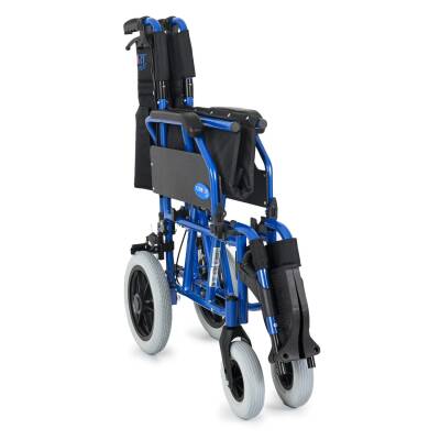 Comfort Plus DM-337 45cm Mavi Alüminyum Özellikli Transfer Tekerlekli Sandalye - 8
