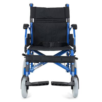 Comfort Plus DM-337 45cm Mavi Alüminyum Özellikli Transfer Tekerlekli Sandalye - 2