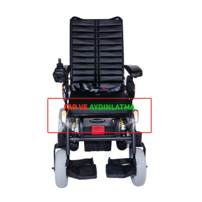 Comfort Plus DM-450 Luxury Akülü Tekerlekli Sandalye - 5