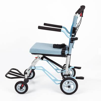 Comfort Plus DY01409LJ Mavi Transfer Tekerlekli Sandalye - 4