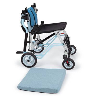 Comfort Plus DY01409LJ Mavi Transfer Tekerlekli Sandalye - 6