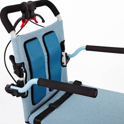 Comfort Plus DY01409LJ Mavi Transfer Tekerlekli Sandalye - 2