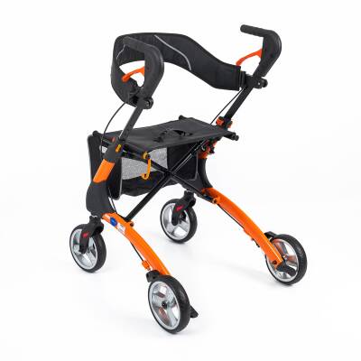 Comfort Plus DY049147L Turuncu Alüminyum Rolatör - 4